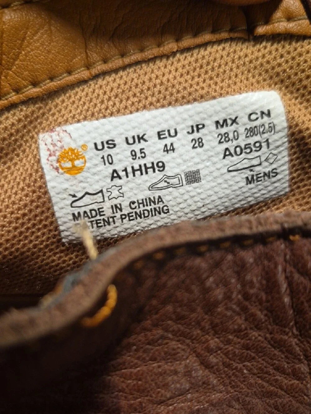 Timberland Brown Leather Chukka Boots with Yellow Accent Laces